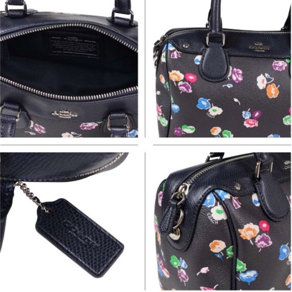 COACH MINI BENNETT SATCHEL / SMALL WILDFLOWER - Picture 4 of 10